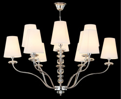 Цена на Подвесная люстра Crystal Lux ARMANDO SP6+6 CHROME