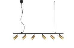 Подвесная люстра Crystal Lux CLT 015C6 L1200 BL-GO в интернет магазине Гет Лайт