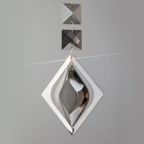 Купить Бра Eurosvet 10120/1 хром/дымчатый хрусталь Strotskis (10110/1)