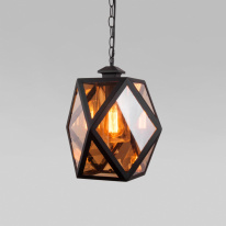 Фото Подвесной уличный светильник Elektrostandard Ambra H (35133/H) чёрный