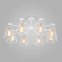 Фото Люстра на штанге Eurosvet 70107/8 белый