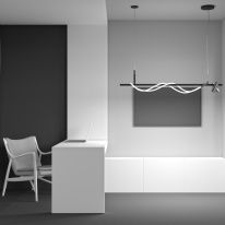 Цена на Подвесной светильник Maytoni MOD166PL-L30GB3K