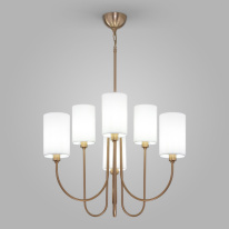 Фото Подвесная люстра Eurosvet 60164/6 латунь