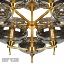 Цена на Люстра на штанге iLamp 6607/12 GD