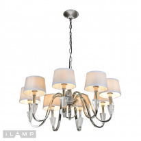 Подвесная люстра iLamp 82177/8 CR в интернет магазине Гет Лайт