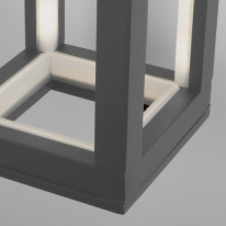 Цена на Светильник настенный Elektrostandard 1527 TECHNO LED серый