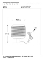 Цена на Настольная лампа LUCIDE 70583/01/11