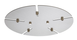 Фото База накладная Crystal Lux Потолочная база D350-5 NICKEL