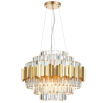 Фото Каскадная люстра Natali Kovaltseva RUBY 81442/8C GOLD