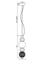 Подвесной светильник Maytoni P069PL-L17G3K в интернет магазине Гет Лайт