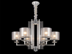 Подвесная люстра Newport 4406+1/C chrome Фото Подвесная люстра Newport 4406+1/C chrome