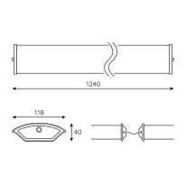 Офисный светильник Gauss 909427212 в интернет магазине Гет Лайт