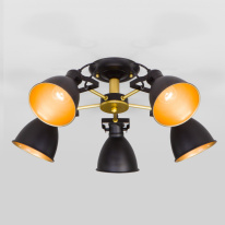 Фото Люстра на штанге Eurosvet 70112/5 черный