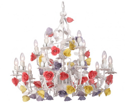 Подвесная люстра Lucia Tucci FIORI DI ROSE 185.10.5 Фото Подвесная люстра Lucia Tucci FIORI DI ROSE 185.10.5