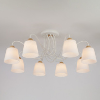 Накладная люстра Eurosvet 70062/8 белый Фото Накладная люстра Eurosvet 70062/8 белый