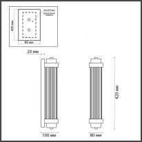Бра Odeon Light 4821/2W Бра Odeon Light 4821/2W в интернет магазине Гет Лайт