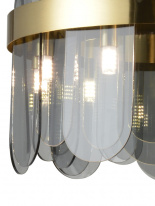 Купить Подвесная люстра Natali Kovaltseva VALENCIA 91000/8C GOLD SATIN