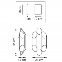 Бра Lightstar 720667 Бра Lightstar 720667 в интернет магазине Гет Лайт