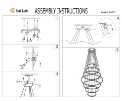 Цена на Каскадная люстра Kink Light 08537,19(4000K)