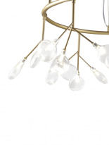 Подвесная люстра Natali Kovaltseva GRACE 75125/18С GOLD SATIN в интернет магазине Гет Лайт