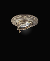 Фото Встраиваемый светильник Reccagni Angelo Spot 1082 Bronzo