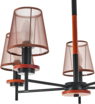 Купить с доставкой по Москве и России Люстра на штанге MyFar MR1851-5C