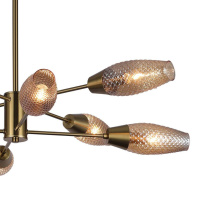 Люстра на штанге Escada 10165/8PL Copper Цена на Люстра на штанге Escada 10165/8PL Copper