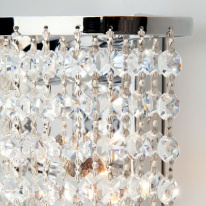 Купить Бра Eurosvet 3102/2 хром/прозрачный хрусталь Strotskis