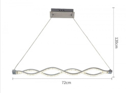 Цена на Подвесная люстра Natali Kovaltseva LED LAMPS 81340