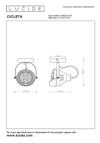 Спот LUCIDE 05922/01/30 в интернет магазине Гет Лайт
