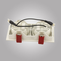 Купить с доставкой по Москве и России Встраиваемый светильник AM Group AM480-2 WH+WH 15,4W