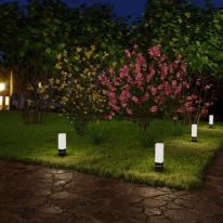 Садово-парковый светильник Elektrostandard 1536 TECHNO LED чёрный в интернет магазине Гет Лайт