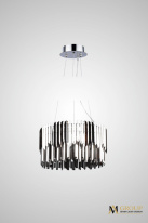 Подвесная люстра AM Group ROBERTO CAVALLI L600 CH Фото Подвесная люстра AM Group ROBERTO CAVALLI L600 CH