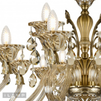 Купить Подвесная люстра iLamp 61082-8+4 BR