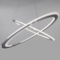 Подвесная люстра Eurosvet 90231/2 серебро в интернет магазине Гет Лайт