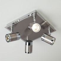 Фото Спот Eurosvet 20058/4 перламутровый сатин