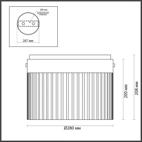 Купить Накладной светильник Odeon Light 5047/24LC