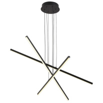 Фото Подвесная люстра Natali Kovaltseva LED LAMPS 81103/3C BLACK