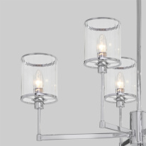 Люстра на штанге Eurosvet 60144/6 хром в интернет магазине Гет Лайт