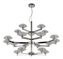 Фото Подвесная люстра Crystal Lux REBECA SP5+10+5 NICKEL