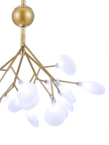 Купить Подвесная люстра Natali Kovaltseva GRACE 75124/12С GOLD SATIN