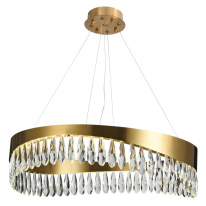 Фото Подвесная люстра Natali Kovaltseva LED LAMPS 81356 GOLD SATIN