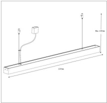 Цена на Линейный светильник LUCIDE 23418/32/30