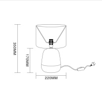 Настольная лампа Escada 10200/L Blue в интернет магазине Гет Лайт