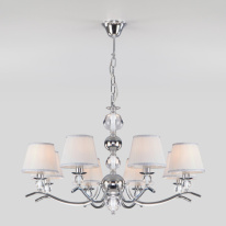 Фото Подвесная люстра Eurosvet 60097/8 хром