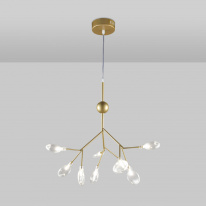Цена на Подвесная люстра Natali Kovaltseva GRACE 75554/9С GOLD SATIN
