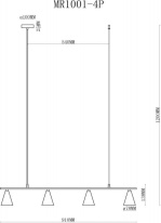 Подвесной светильник MyFar MR1001-4P в интернет магазине Гет Лайт