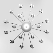 Купить Подвесная люстра Eurosvet 60150/18 хром