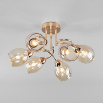 Фото Люстра на штанге Eurosvet 30171/6 золото