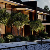 Купить Грунтовый светильник Elektrostandard Hidden LED (35166/F) черный